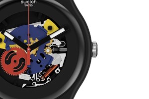 Black Swatch Lacquered Bio-sourced material | ZWYV-03275