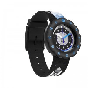 Black Swatch Moon And Back Bio-sourced plastic | EKPT-37652