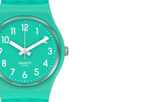 Blue Swatch Back To Mint Leave Plastic | EQCW-03192