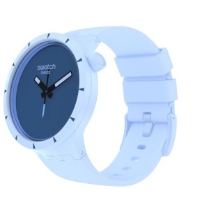 Blue Swatch Big Bold Bioceramic Arctic Aluminium | ZXDY-84901