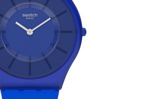 Blue Swatch Deep Acqua Bio-sourced material | QVJU-43107