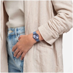 Blue Swatch Denim Plastic | NIPH-04815