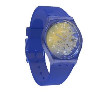 Blue Swatch Disco Fever Plastic | HSKQ-34718