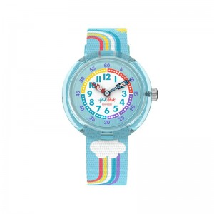 Blue Swatch Rainbow Dreams Bio-sourced plastic | MTJU-30176