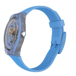 Blue Swatch Shimmer Plastic | OKLT-09521