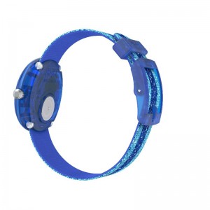 Blue Swatch Shine In Blue Bio-sourced plastic | LSBR-03429