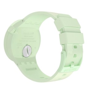 Green Swatch Big Bold Bioceramic Forest Aluminium | JBTL-76089