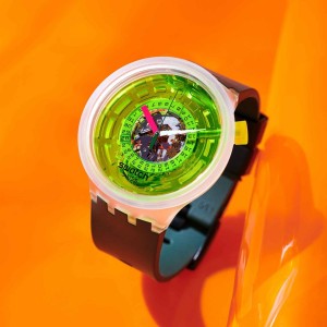 Green Swatch Swatch Blinded By Neon Aluminium | VDFT-94716