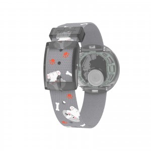 Grey Swatch Woof-doggydog Bio-sourced plastic | WEGV-89172