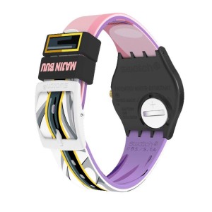 Pink Swatch Majin Buu X Swatch Plastic | QLID-03152