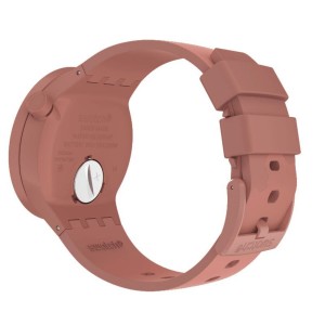 Red Swatch Big Bold Bioceramic Canyon Aluminium | QKXT-89762