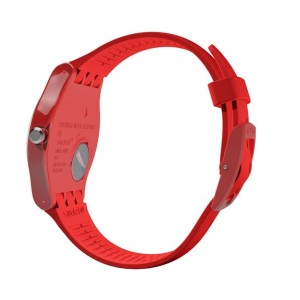 Red Swatch Swiss Around The Clock Plastic | JBQH-54291