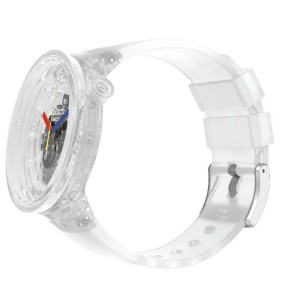 Transparent Swatch Big Bold Jellyfish Aluminium | DAEY-12970