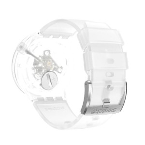 Transparent Swatch Clearly Bold Aluminium | HGWB-78023