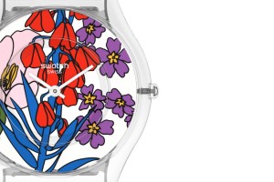 White Swatch Botanical Paradise Plastic | FUWE-70193