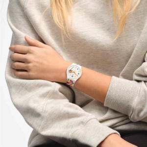 White Swatch Flowerz Plastic | ZTBA-58469