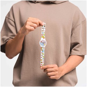 White Swatch Peacepay Plastic | CGHK-16903