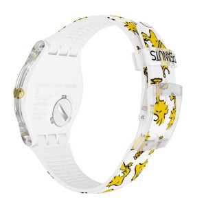 White Swatch Swatch X Peanuts V Plastic | JRWC-60259